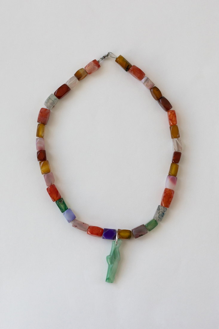 Picture of NECKLACE MULTICOLOR HOWLITE