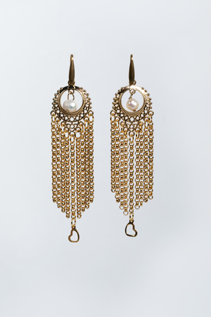 Picture of EARRINGS GOLD CHAINS
