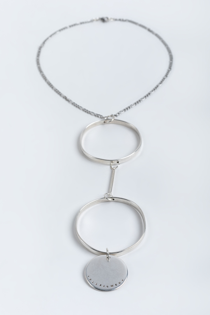 Picture of NECKLACE TWO CIRCLES