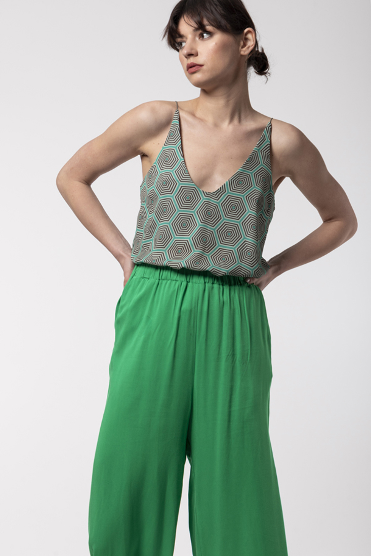 Picture of PRINTED STRAPPY TOP