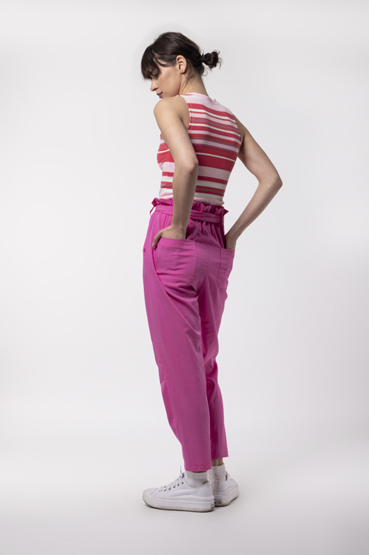 Picture of HIGH WAISTED LINEN PANTS