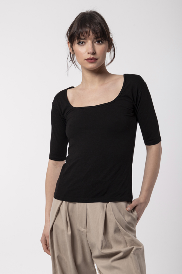Picture of BASIC TOP WITH ROUND NECK (2)