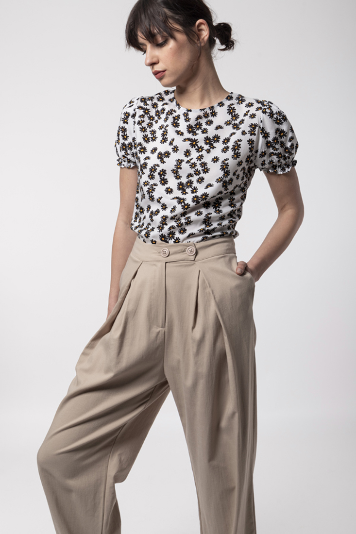 Picture of MASCULINE TROUSERS WITH PLEATS (2)