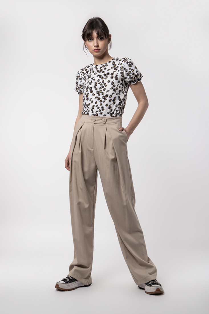 Picture of MASCULINE TROUSERS WITH PLEATS