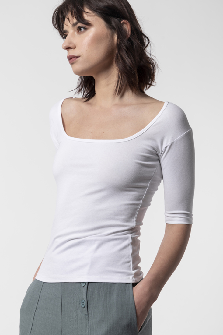 Picture of BASIC TOP WITH ROUND NECK