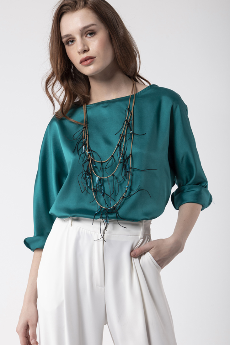 Picture of SATIN BLOUSE (2)