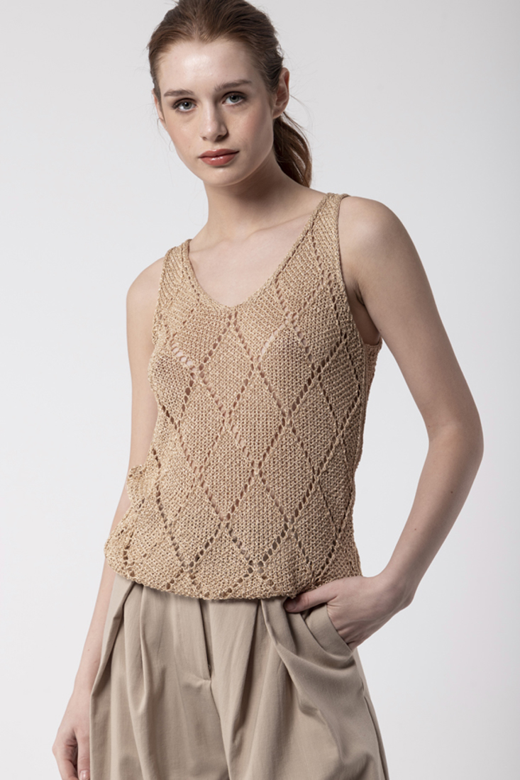 Picture of KNIT LUREX TOP (2)