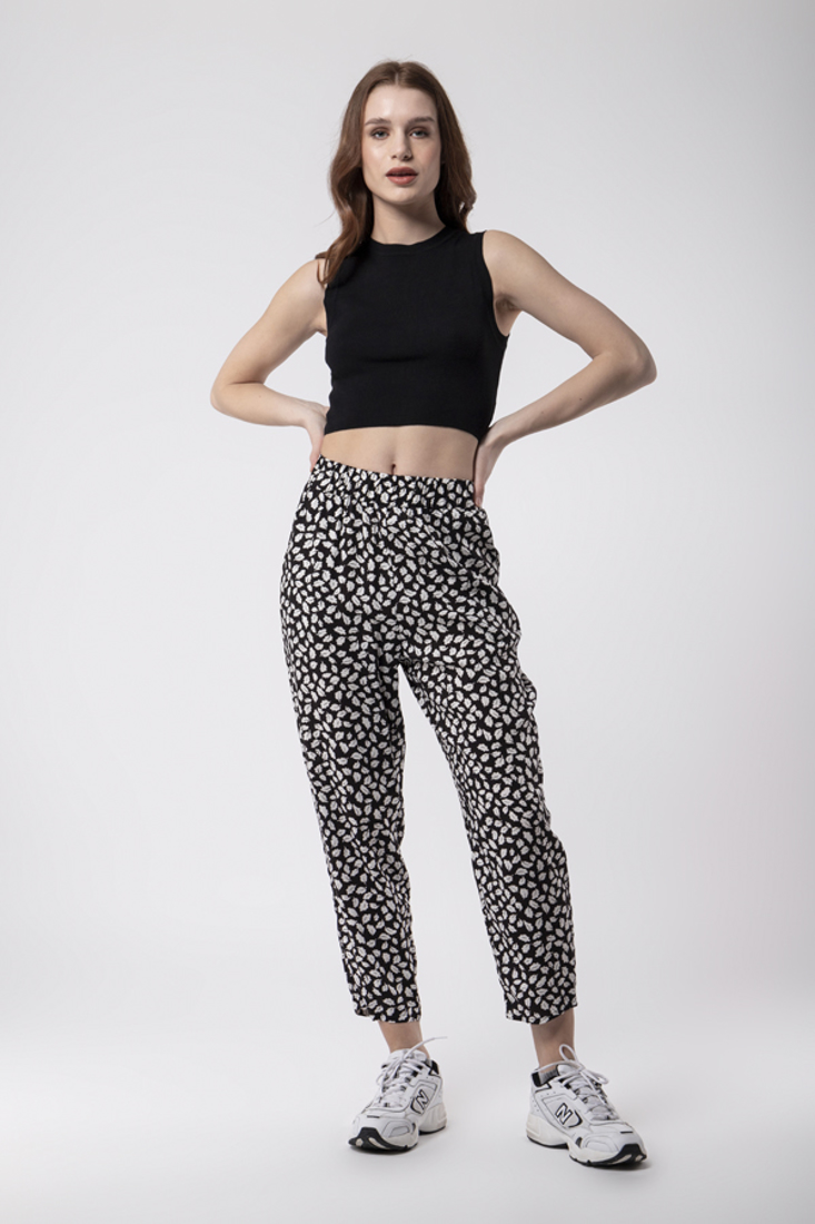 Picture of PRINTED TROUSERS WITH ELASTIC WAISTBAND