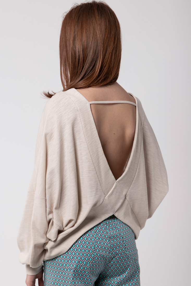 Picture of OPEN BACK BLOUSE