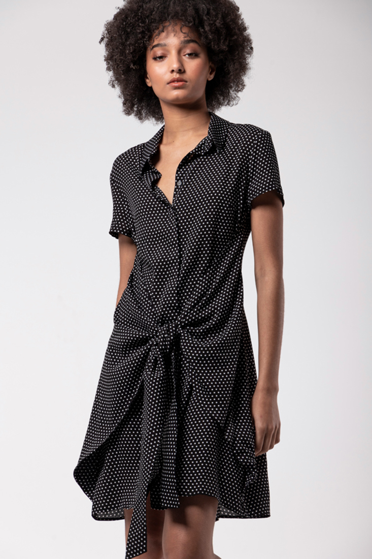 Picture of SHIRT DRESS BLACK (2)