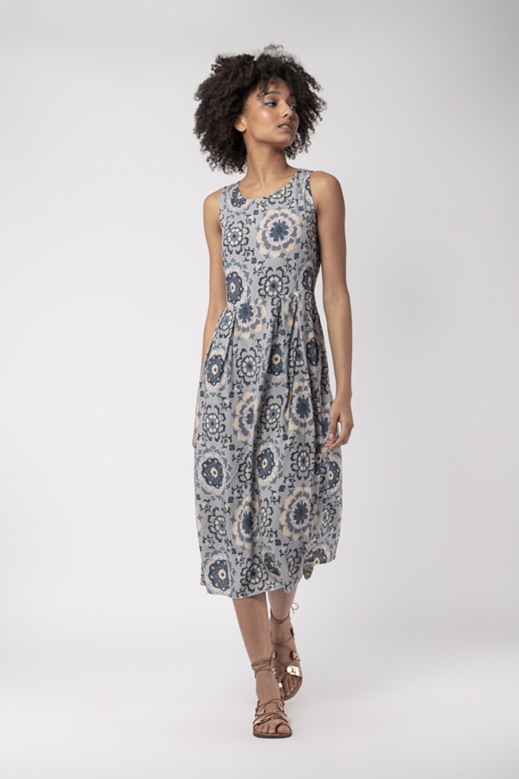 Picture of MIDI PRINTED DRESS