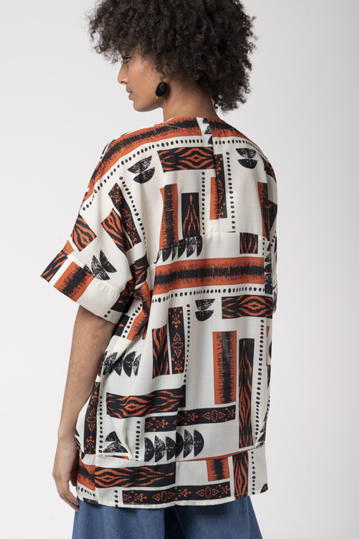 Picture of OVERSIZED PRINTED SHIRT