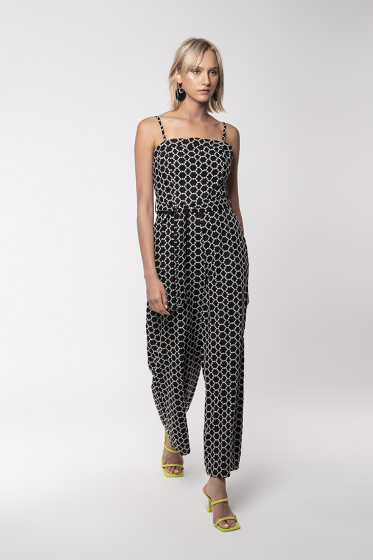 Picture of EMBROIDERY JUMPSUIT ZOE BLACK