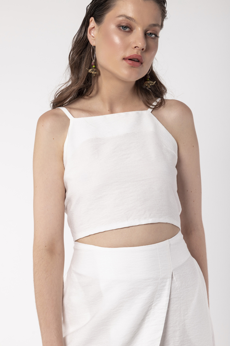 Picture of CROP TOP WITH TYING KNOT
