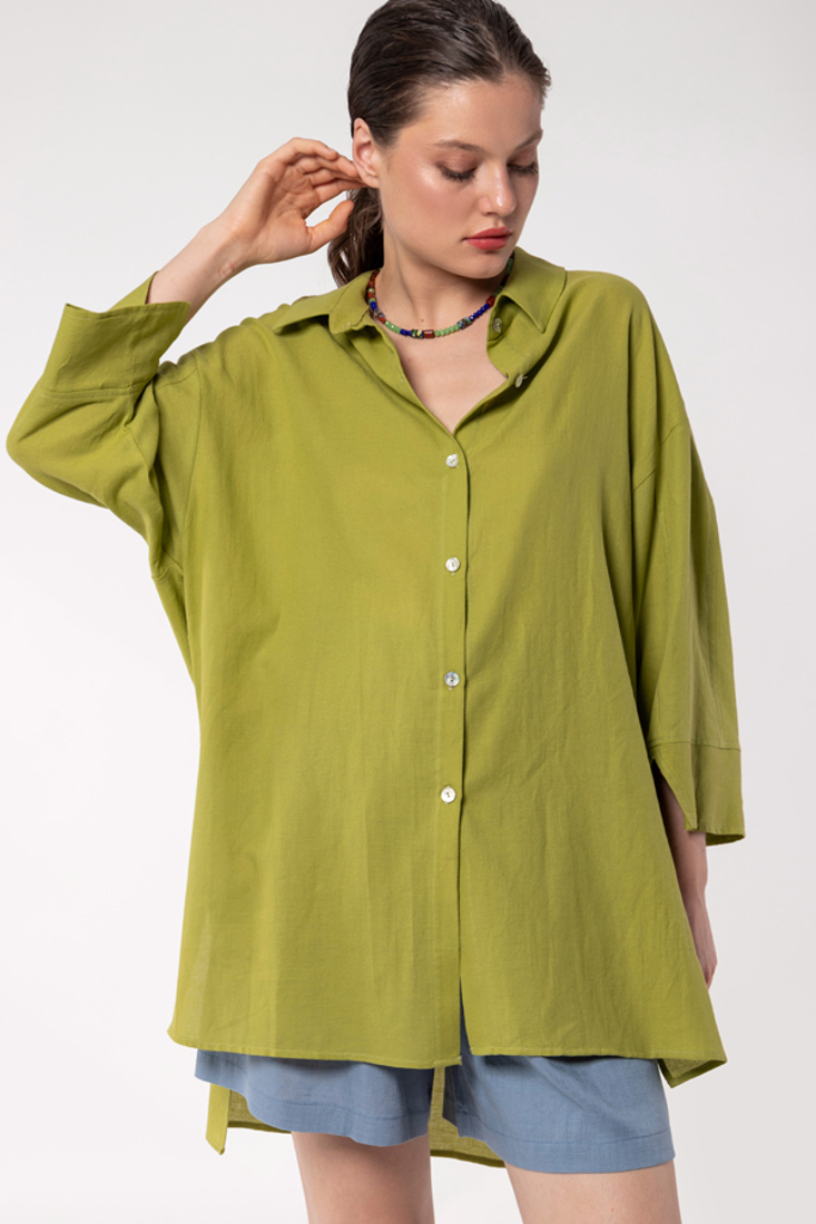 Picture of LONG ASYMMETRICAL SHIRT