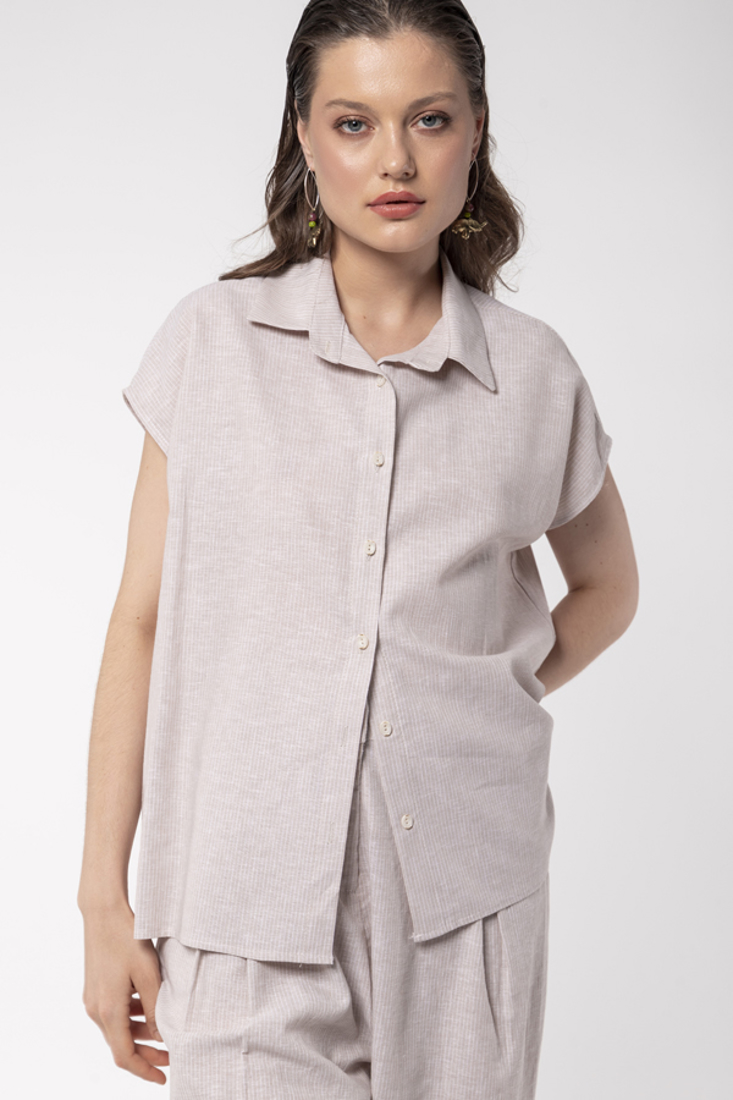 Picture of LINEN STRIPPED SHIRT