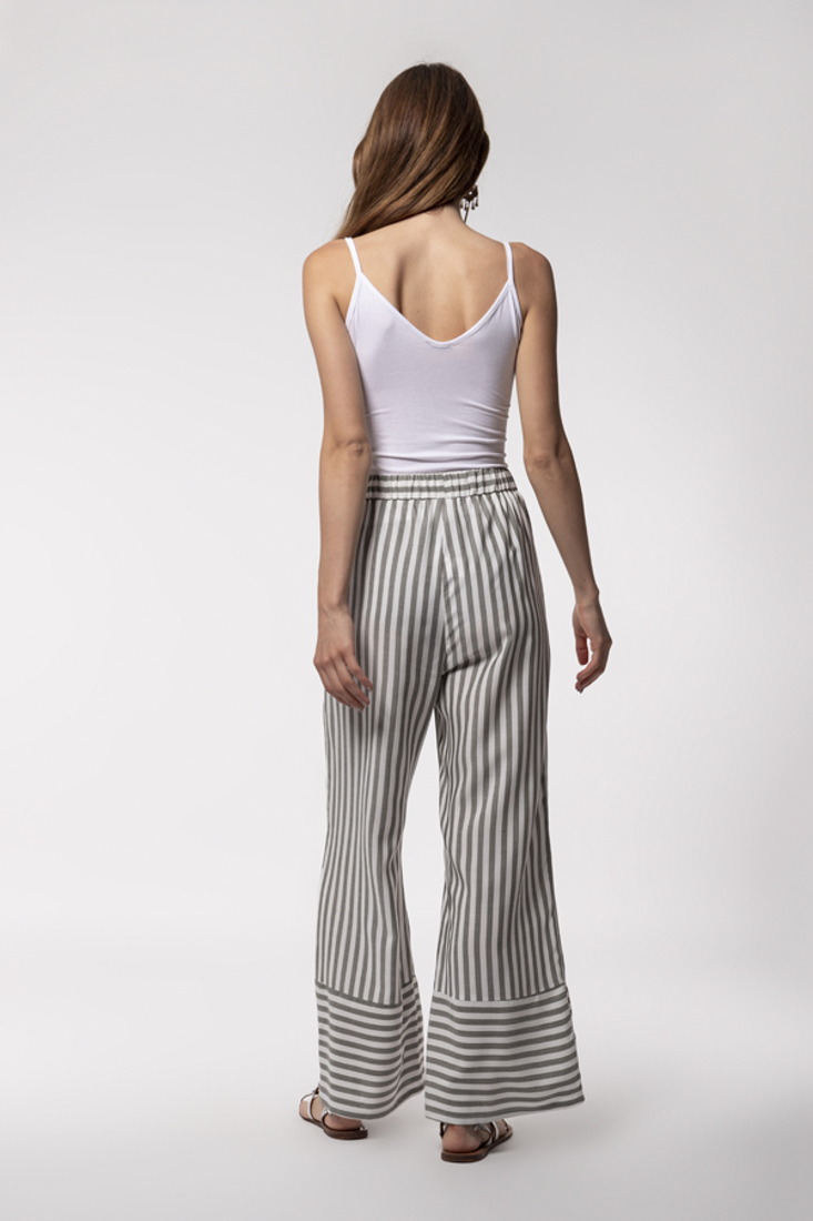Picture of STRIPED PANTS ZOE BLACK