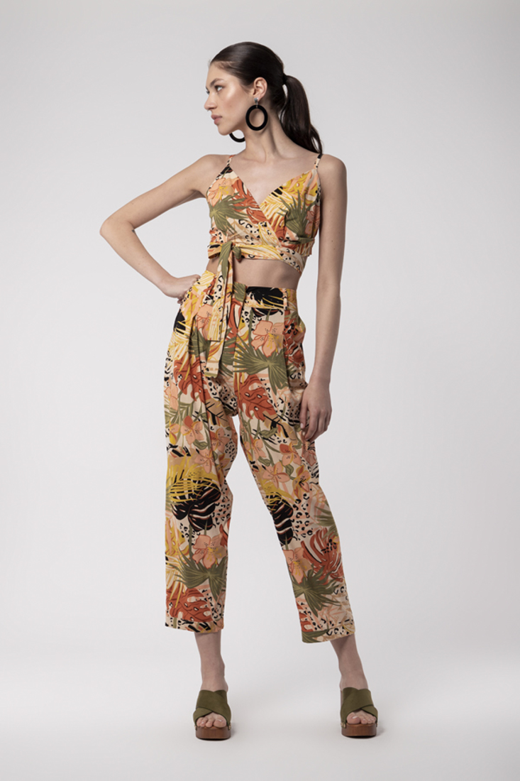 Picture of PRINTED WRAP CROP TOP (2)