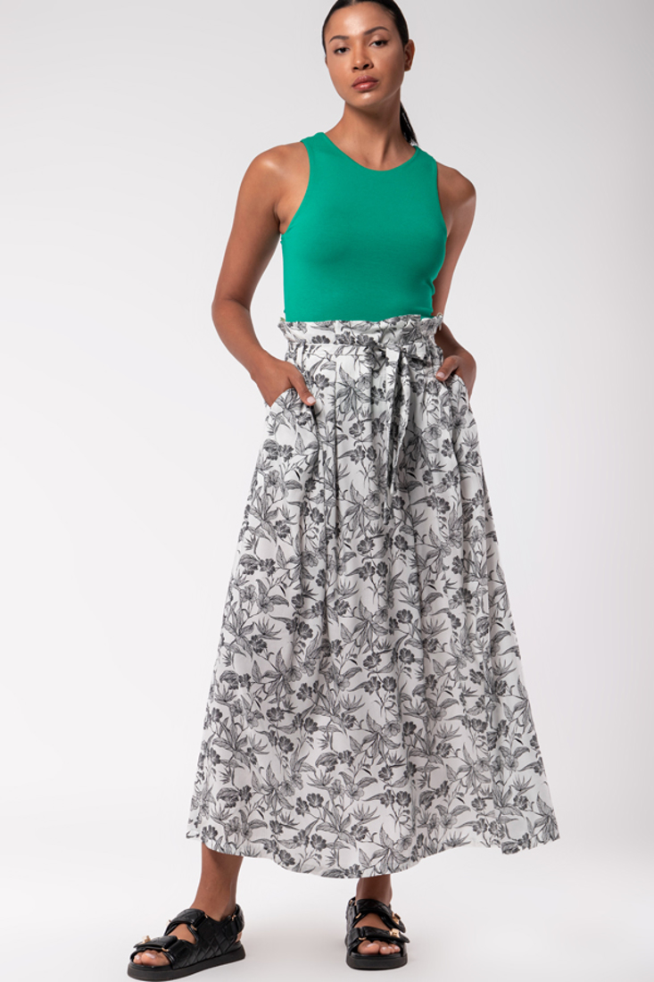 Picture of MAXI PRINTED SKIRT