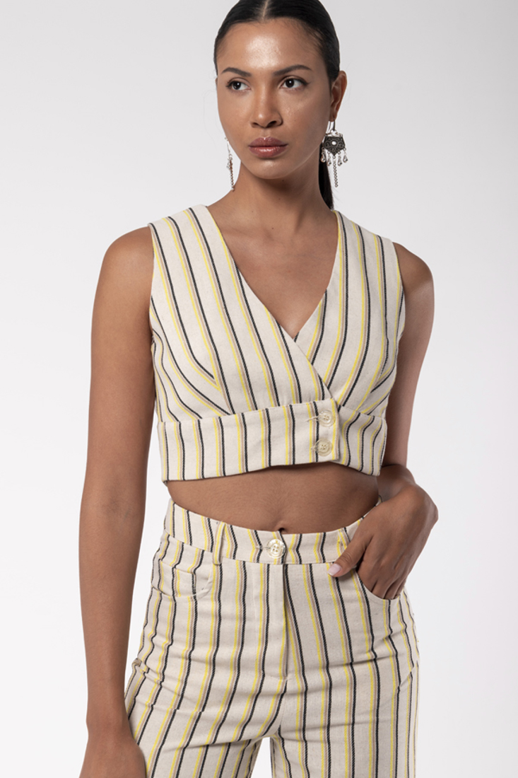 Picture of STRIPED CROP TOP