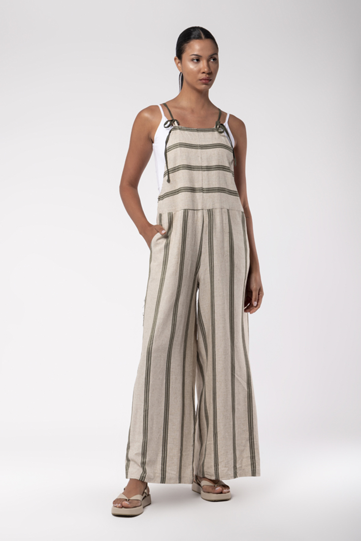 Picture of STRIPED LINEN JUMPSUIT (2)