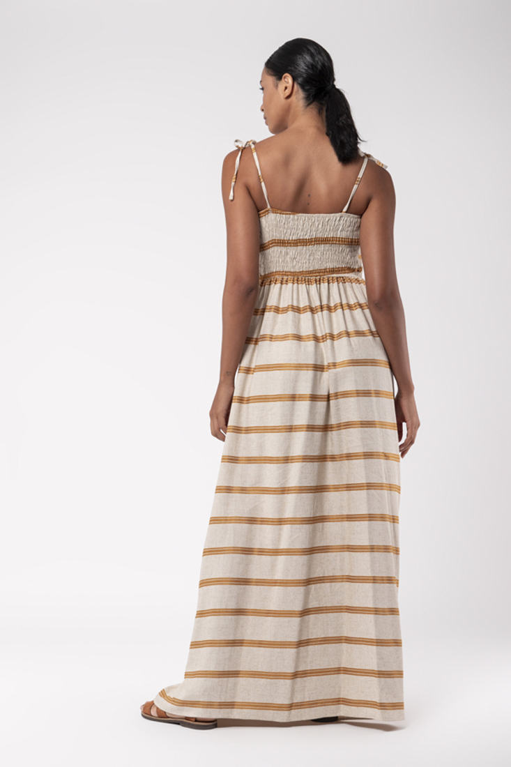 Picture of LINEN STRIPED DRESS
