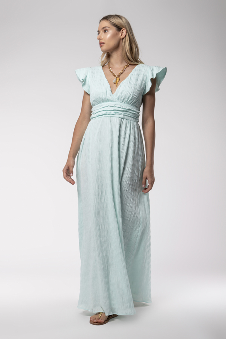 Picture of DRESS WITH FRILL SLEEVES