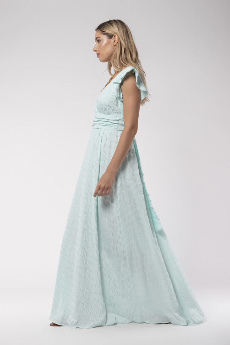 Picture of DRESS WITH FRILL SLEEVES