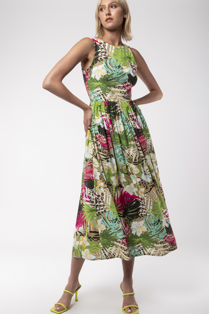 Picture of PRINTED LONG DRESS (2)