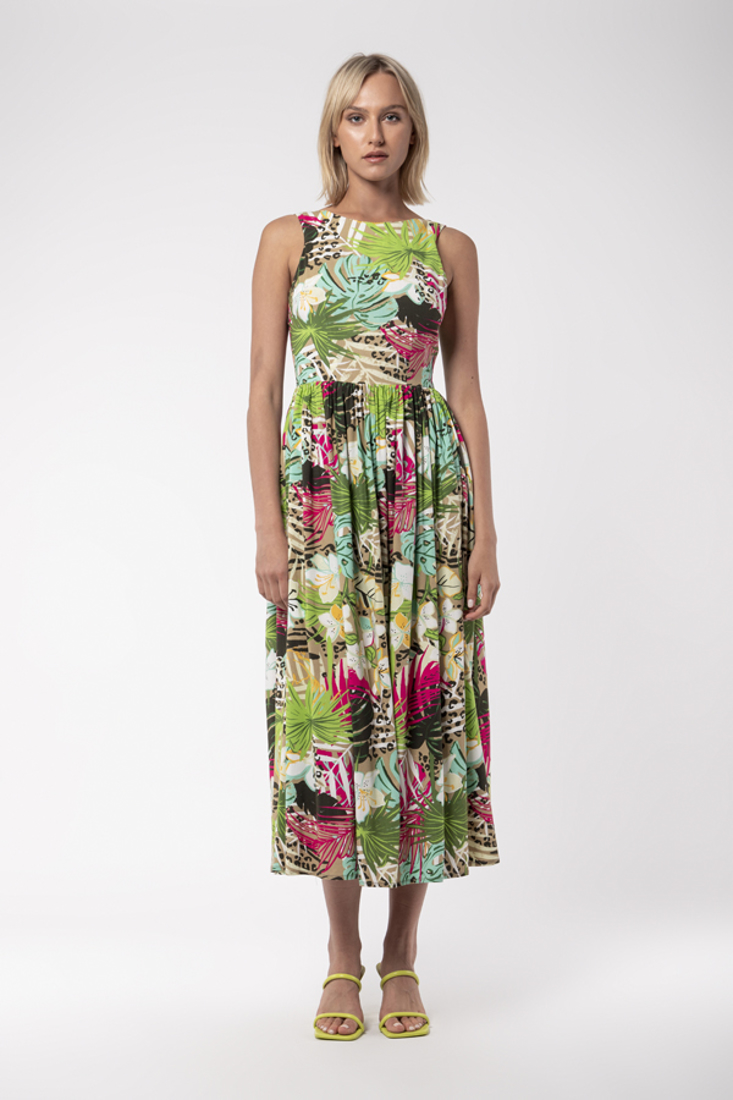 Picture of PRINTED LONG DRESS