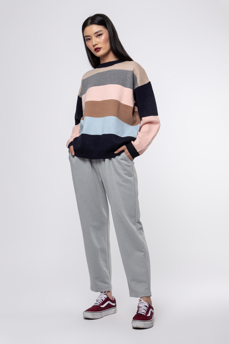 Picture of STRIPED KNITTED BLOUSE (2)